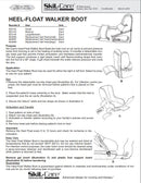 SkiL-Care Heel-Float Walker Boot