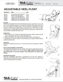 SkiL-Care Adjustable Heel-Float