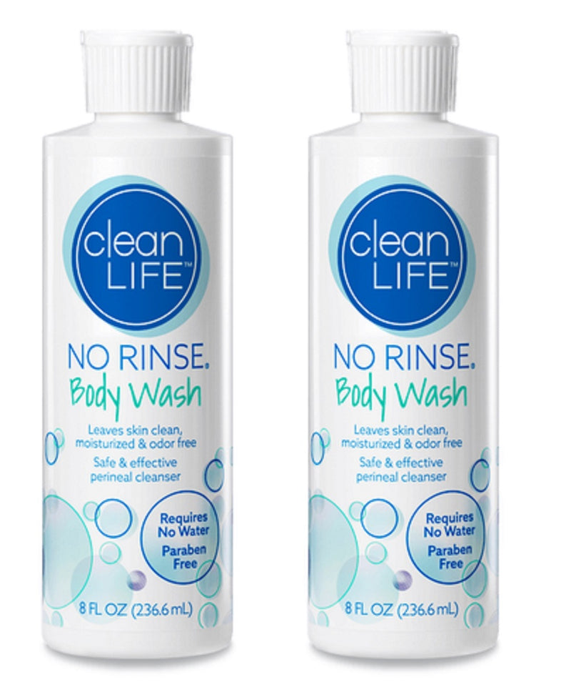 CleanLife No Rinse® Body Wash, 8 ounce