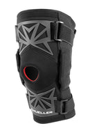 Mueller Pro Level Hinged Knee Brace Deluxe, Black
