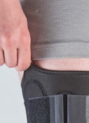 CORFLEX COOLTEX™ AG 13” ANTERIOR CLOSURE KNEE WRAP WITH HINGE, Open Popliteal